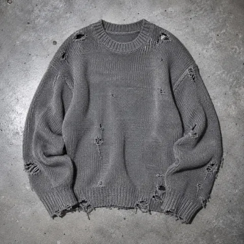 Distressed Knit